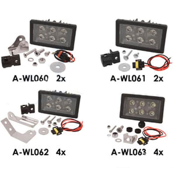 Aftermarket WL8000KT 12 Piece LED Light Kit Fits John Deere 8100 8110 8200 8210 8300 8310 ELJ50-0332 - main